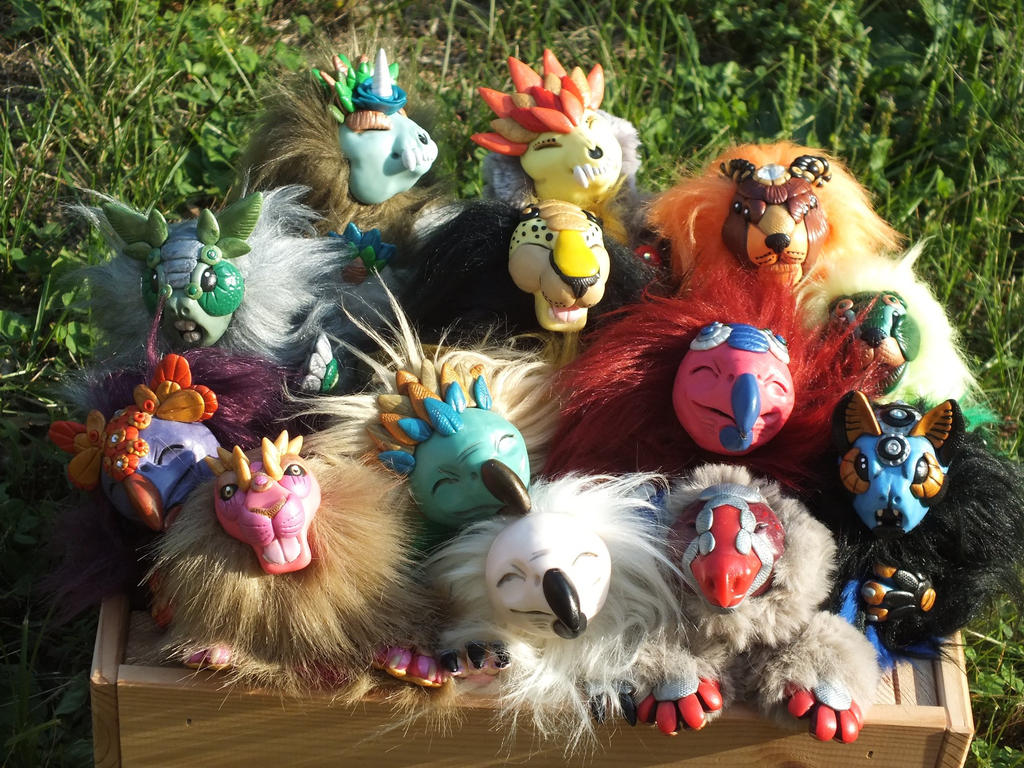 AVAILABLE ART DOLLS by Blitzava
