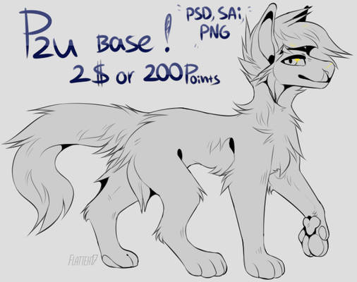 Fluffy doggo P2U base