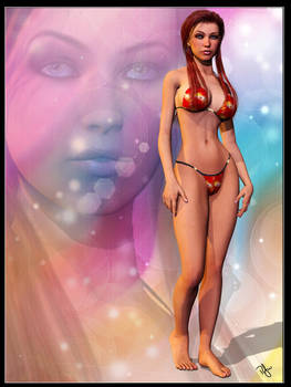 X men Jean Grey - Swimsuit