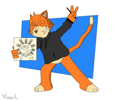 Danny the Doodle Cat in My Style