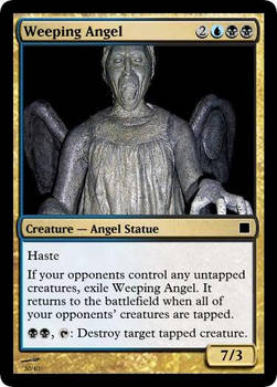 Weeping Angel Card