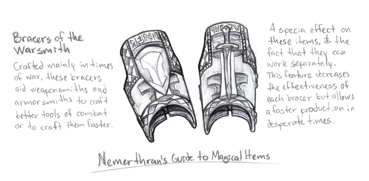 Bracers of the Weaponsmith