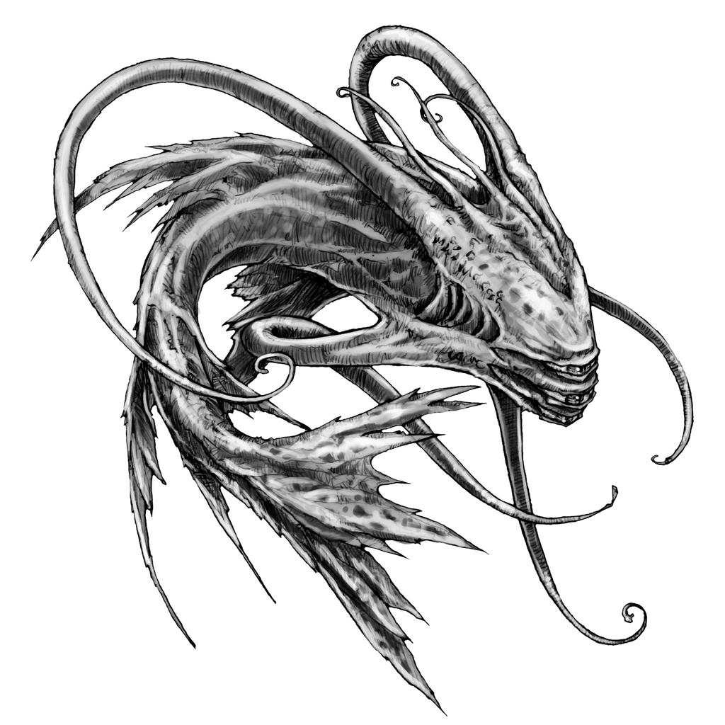 Aboleth, Sunken Empires by butterfrog