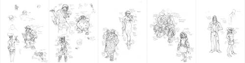 Sketch Dump: The Hole Behind Midnight