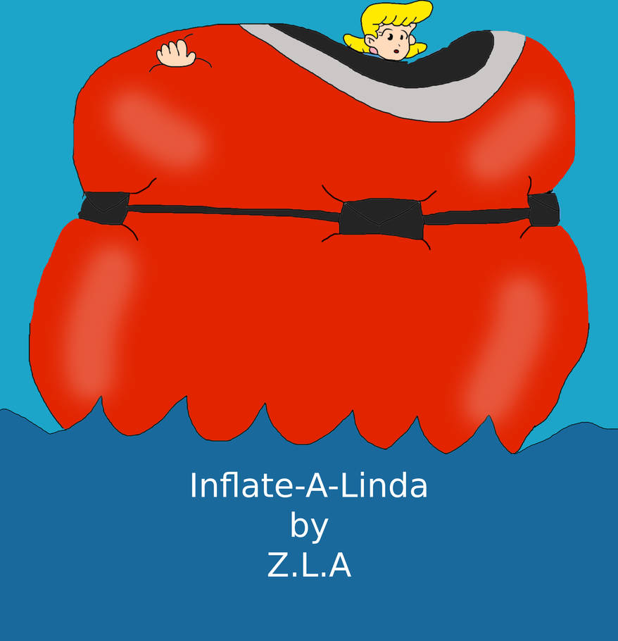 Inflate-A-Linda Front Cover by zacharylunsfordart on DeviantArt