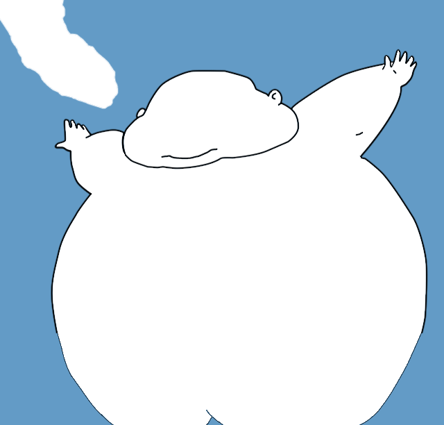 Inflation Fat Exploding Floating Fat Inflation in mid-air base (full ver) by zacharylunsfordart ...