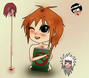 Yuna-chan chibi nagato rock lee jiraya