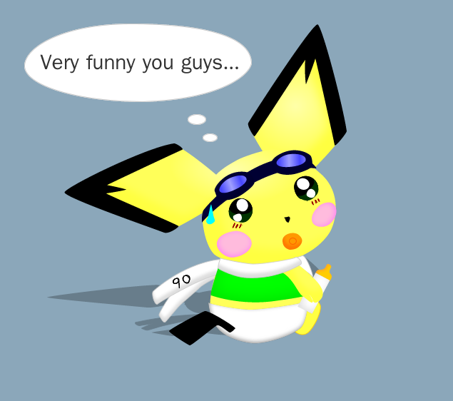 Pichu90 Dressed Up