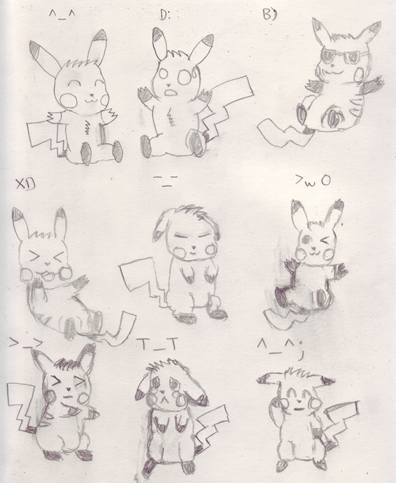 Pika Sketches