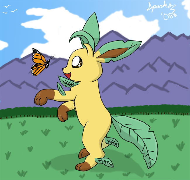 Leafeon's encounter