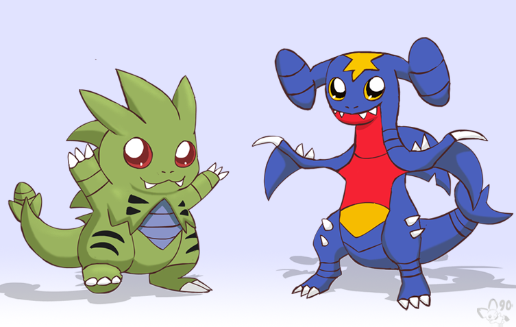 Tyranitar and Garchomp