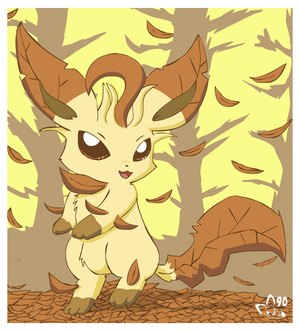 Leafeon does Fall