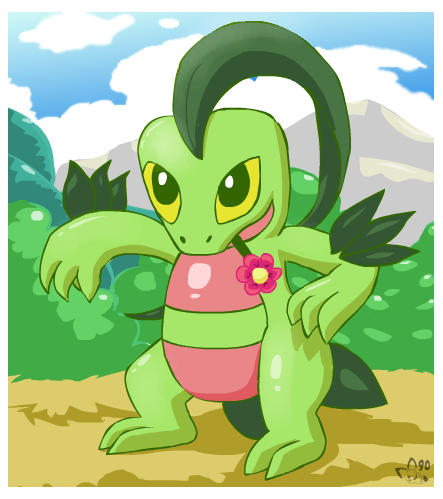 Grovyle can be charming too