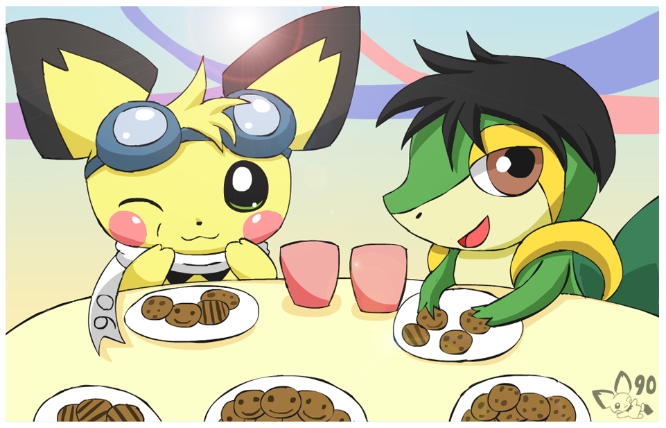 Snivy's Cookie Party