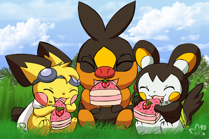 Cakes with Unova Pokemon