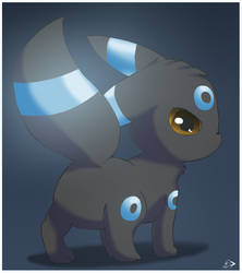 Shiny Umbreon Chibi