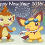 Happy New Year 2016: Year of the Monkey