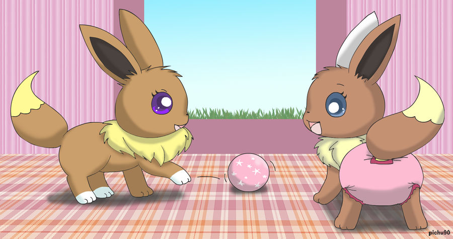 Play Dating Eevees by pichu90 on DeviantArt
