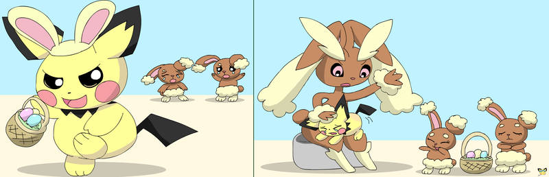 Naughty Easter Pichu