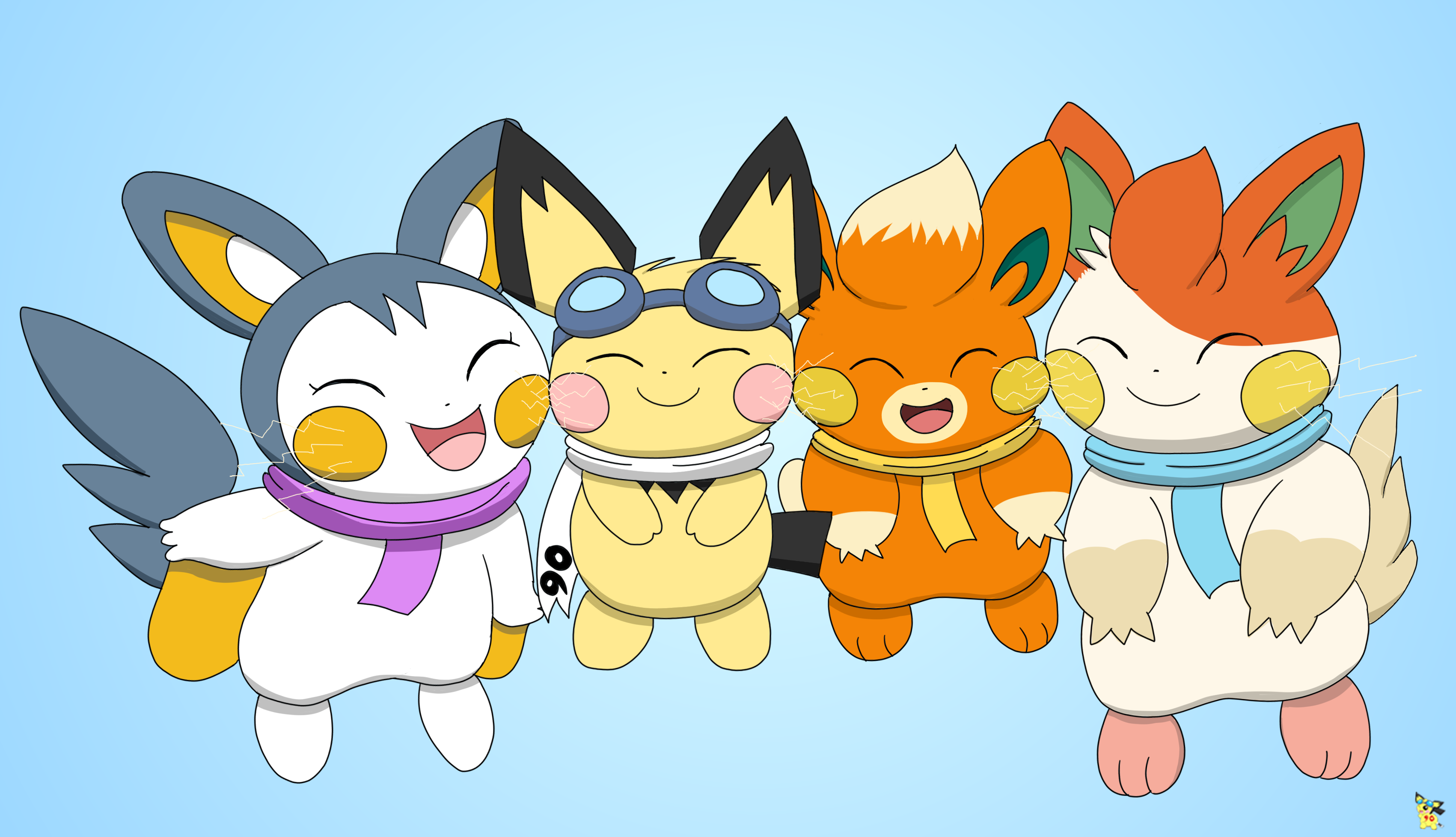 Deviantart Team Team Sparks Unite 2026 Version by pichu90 on DeviantArt