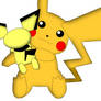 Burping a pichu