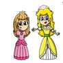 Amber and Peach Swap