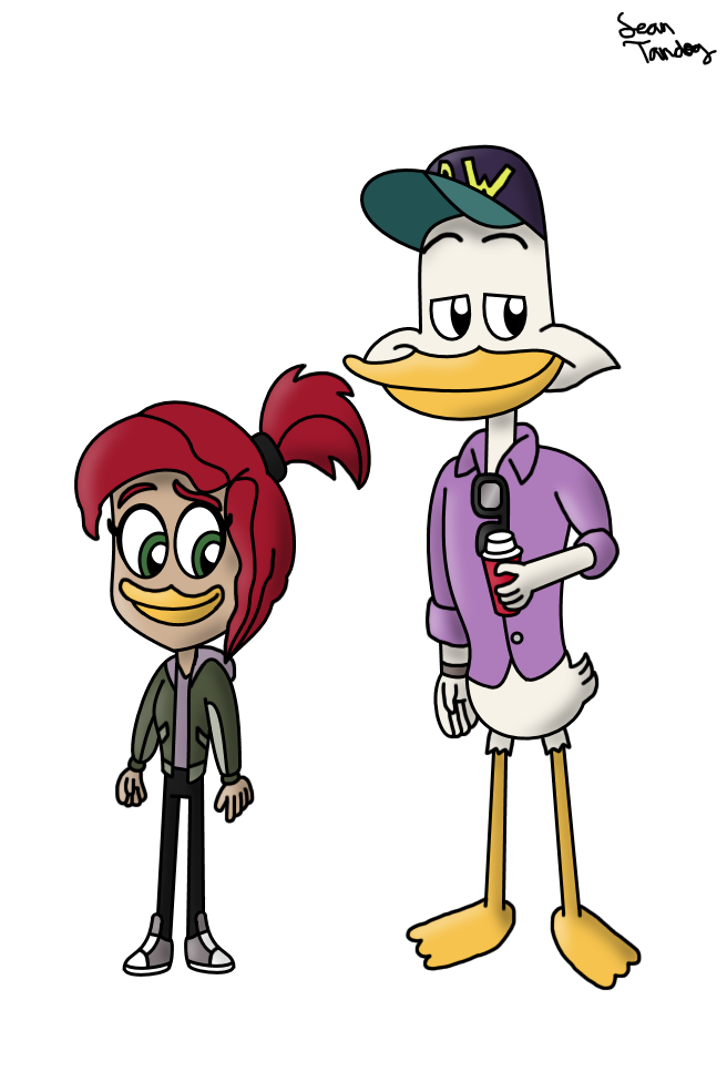 Drake Mallard and Gosalyn by Seanpot on DeviantArt
