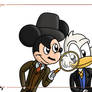 Sherlock McDuck and Mickey Watson