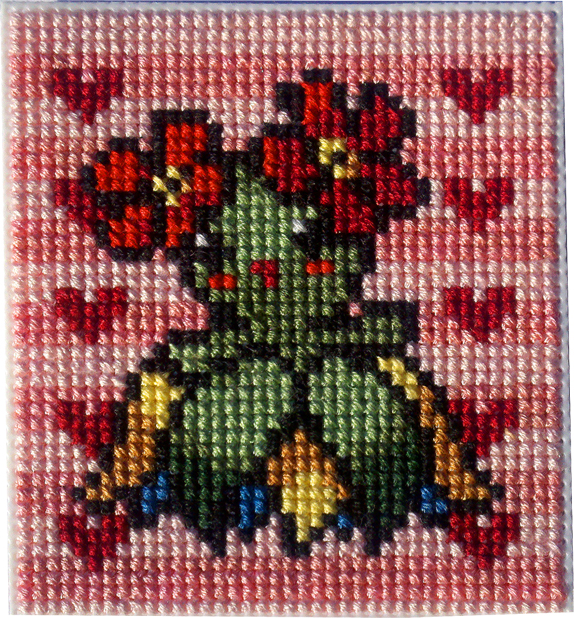 Bellossom in stitches