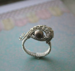 Evil Eye Ring Handmade