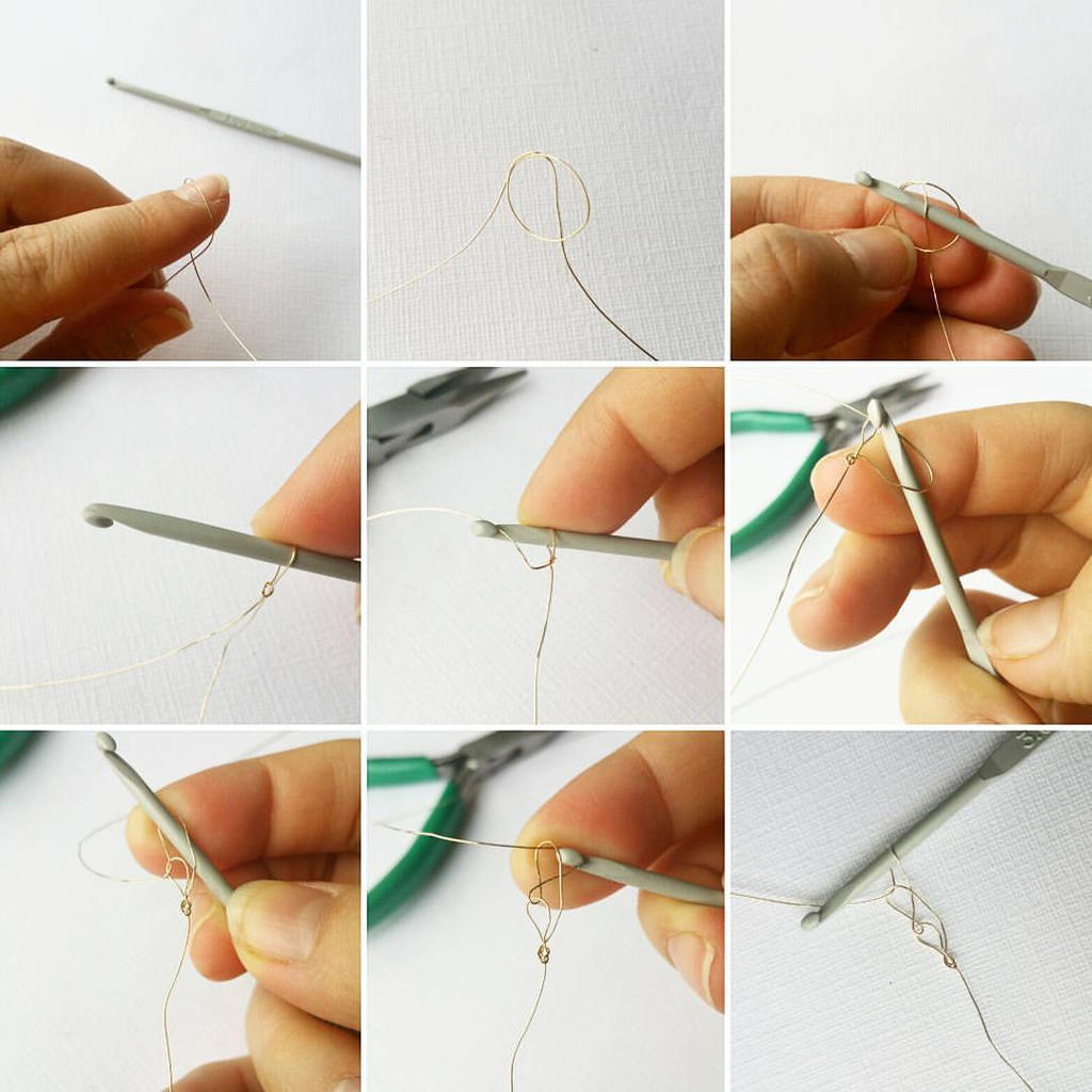 How to Crochet with Wire