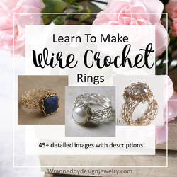 Wire Crochet Ring Tutorial with Viking Knit