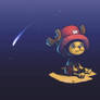 Tony Tony Chopper.  \^0^/  Under the stars.