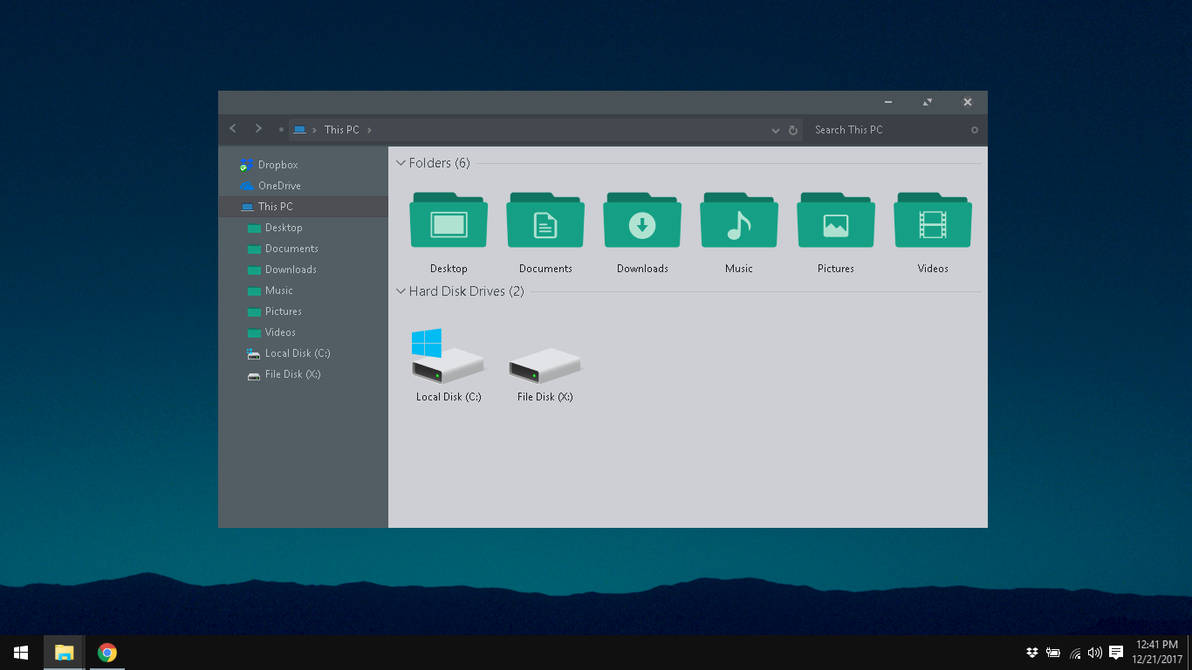 Windows 10 Minimalist Theme by whengce on DeviantArt