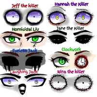 Creepypasta eyes