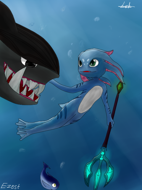 Fizz, and his shark