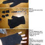 Hatake Kakashi gloves tutorial