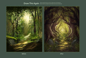 Draw This Again Contest - Forest Path