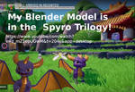 My Academy Spyro Model is in the Game!