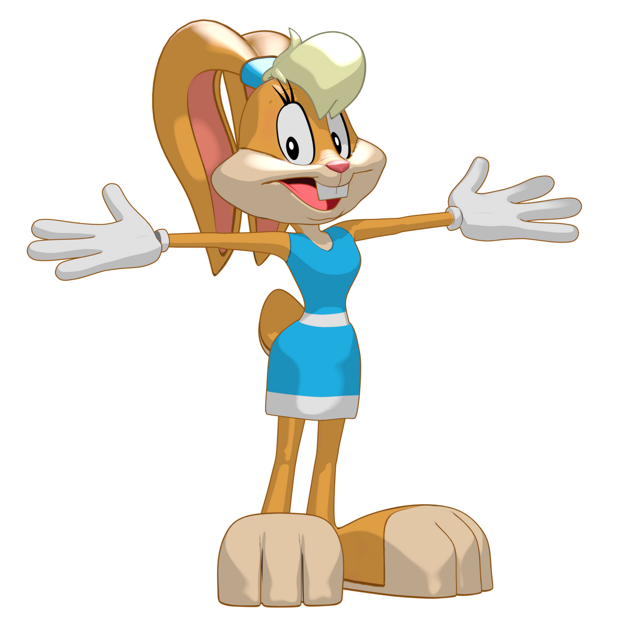 Lola Bunny The Looney Tunes Show 3D Model by Fynamic on DeviantArt