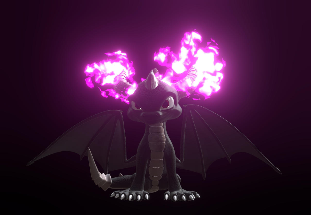 Dark Pyrok Dark Spyro's Power by Fynamic on DeviantArt
