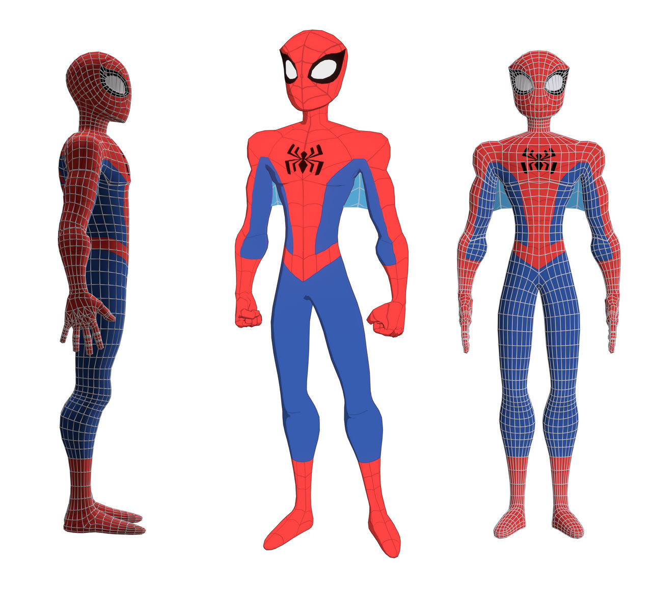 Spectacular SpiderMan Model by Fynamic on DeviantArt