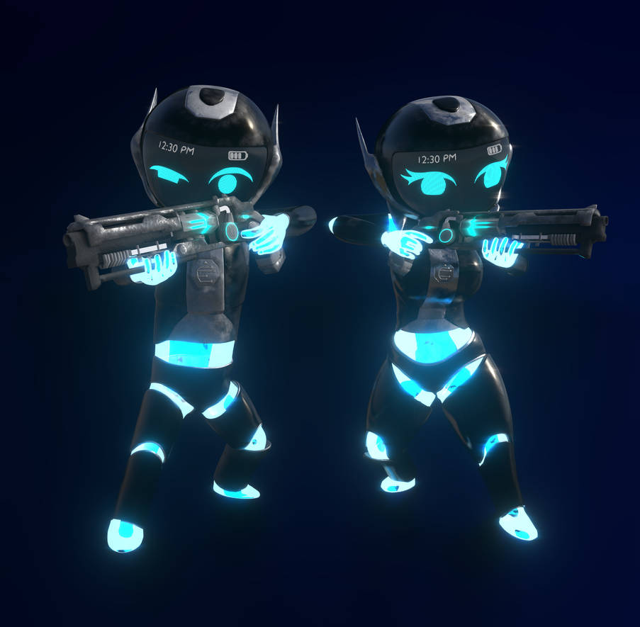Youtube Officer Bot Cop Bots by Fynamic on DeviantArt