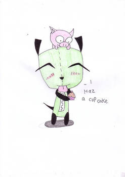 gir,pig,and cupcake request