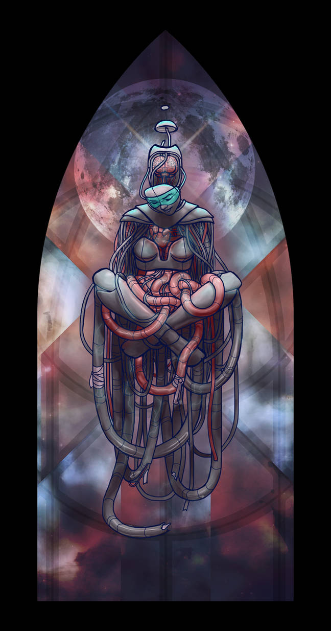 Machine Deity Machine Deities - Process by kelly-knowles on DeviantArt