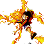 Fire Luffy render