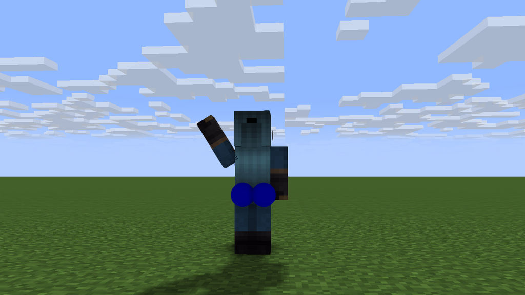 Mya the fem pyro (back view) by supert2002 on DeviantArt