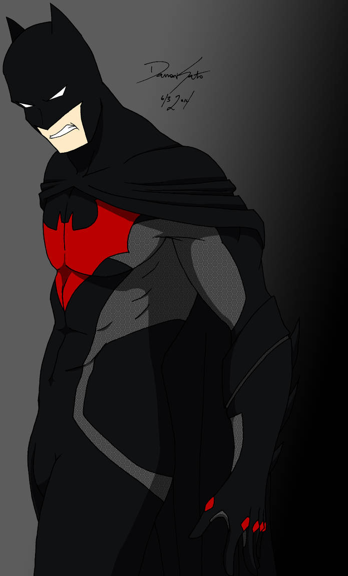 Prepy Batman Batman PreBeyond by blackcowledbat on DeviantArt