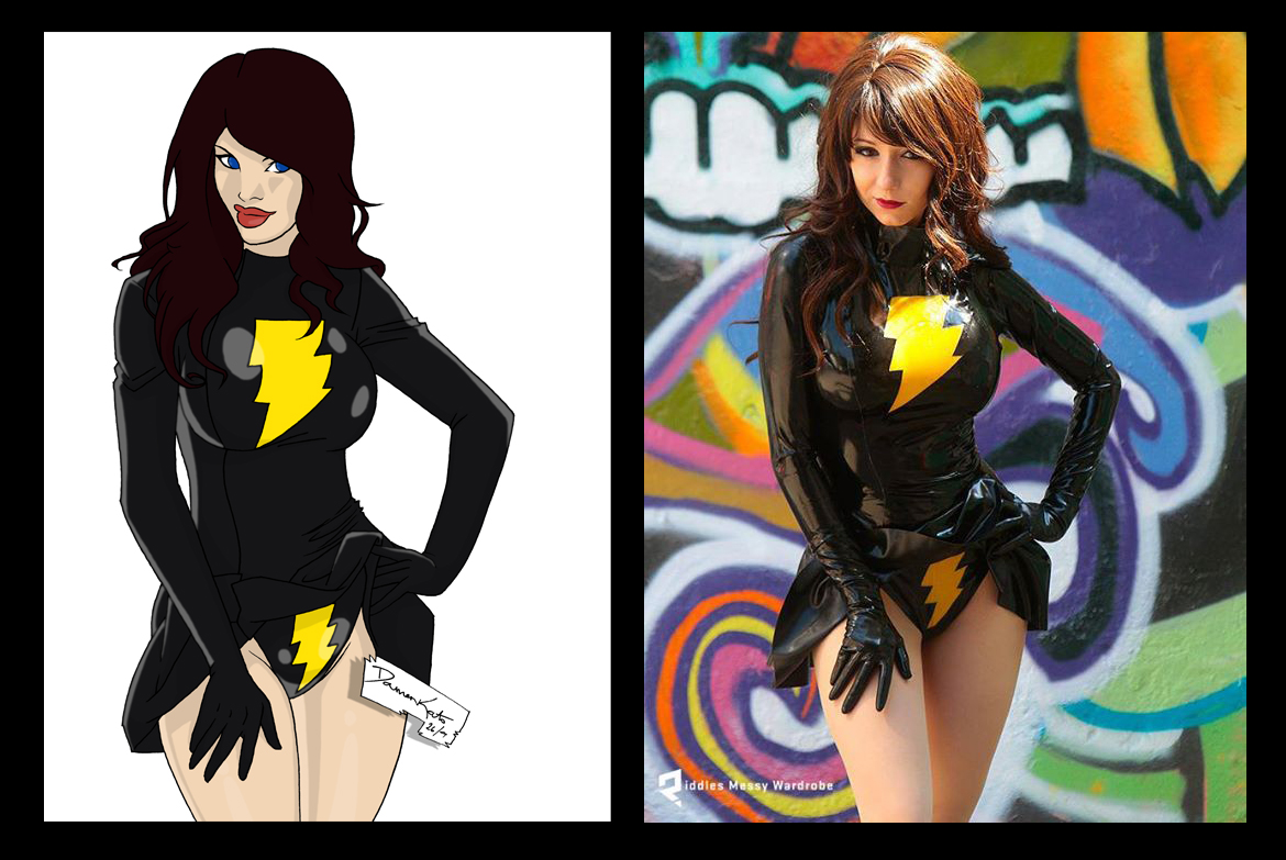 Mary Marvel cosplay .