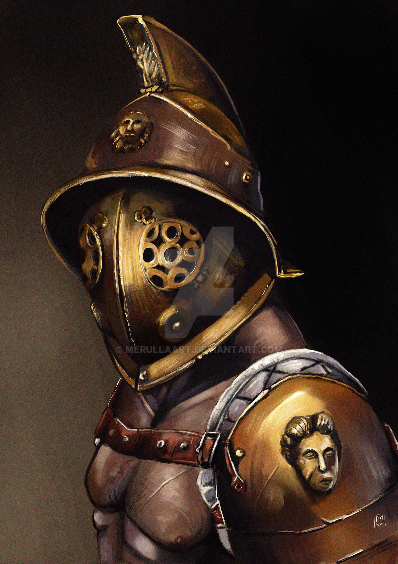 Thracian Rider Thracian Gladiator by MerullaArt on DeviantArt